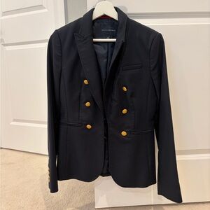 Banana Republic Navy Blazer with Gold buttons